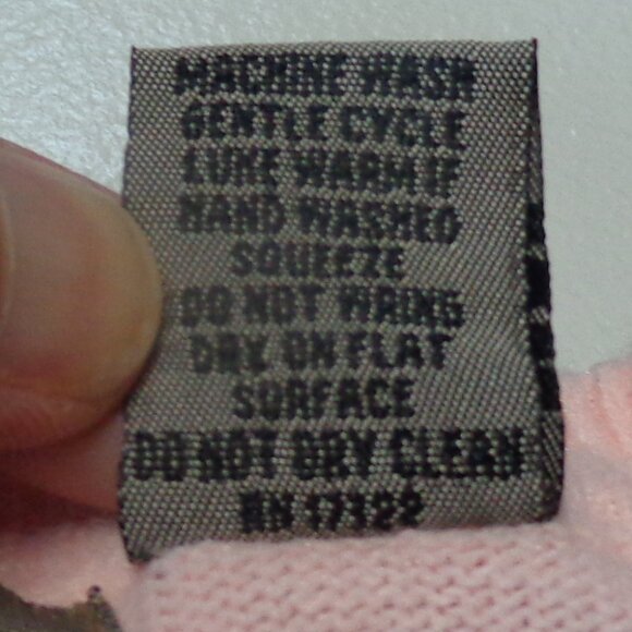 Signature Expressions Size Large Pink Cardigan (Possibly Vintage) - Picture 5 of 8